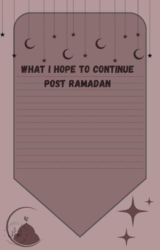 Digital Ramadan Reflective Journal 2026
