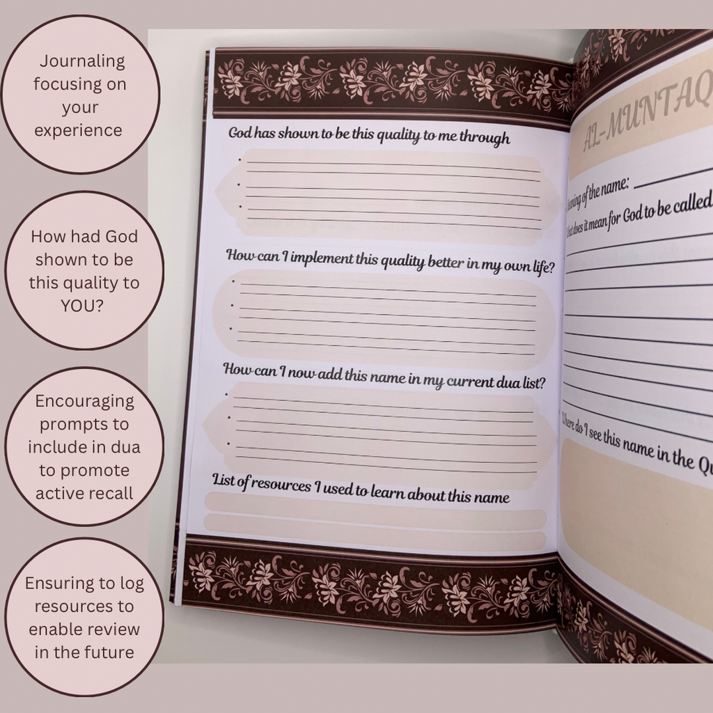 The 99 Names of Allah Guided Journal